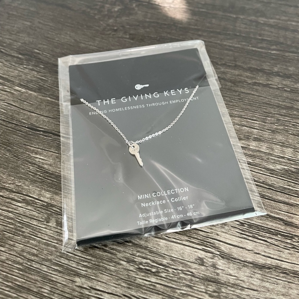 The Giving Keys Mini Collection Believe Silver Necklace 16" - 18" New In Package